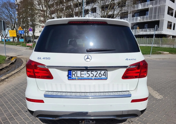 Mercedes-Benz GL cena 124900 przebieg: 51405, rok produkcji 2015 z Warszawa małe 781